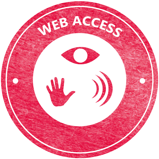 distintivo-rojo Web Access