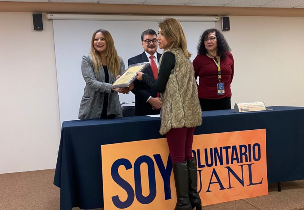 La Universidad Autónoma de Nuevo León reconoce a Qualtia por las acciones de voluntariado realizadas durante el 2022.