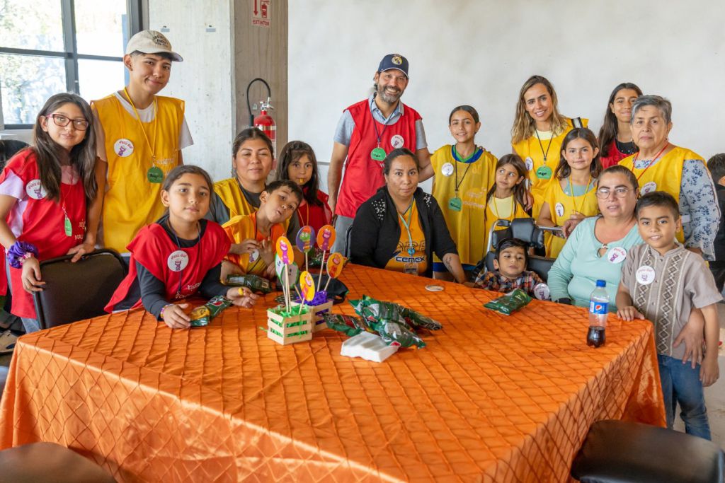 Realizamos voluntariado con pacientes con parálisis cerebral y sus familias.